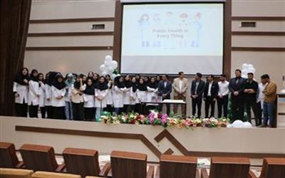 گزارش تصویری / مراسم گرامی‌داشت روز جهانی بهداشت و هفته سلامت در دانشکده علوم پزشکی مراغه