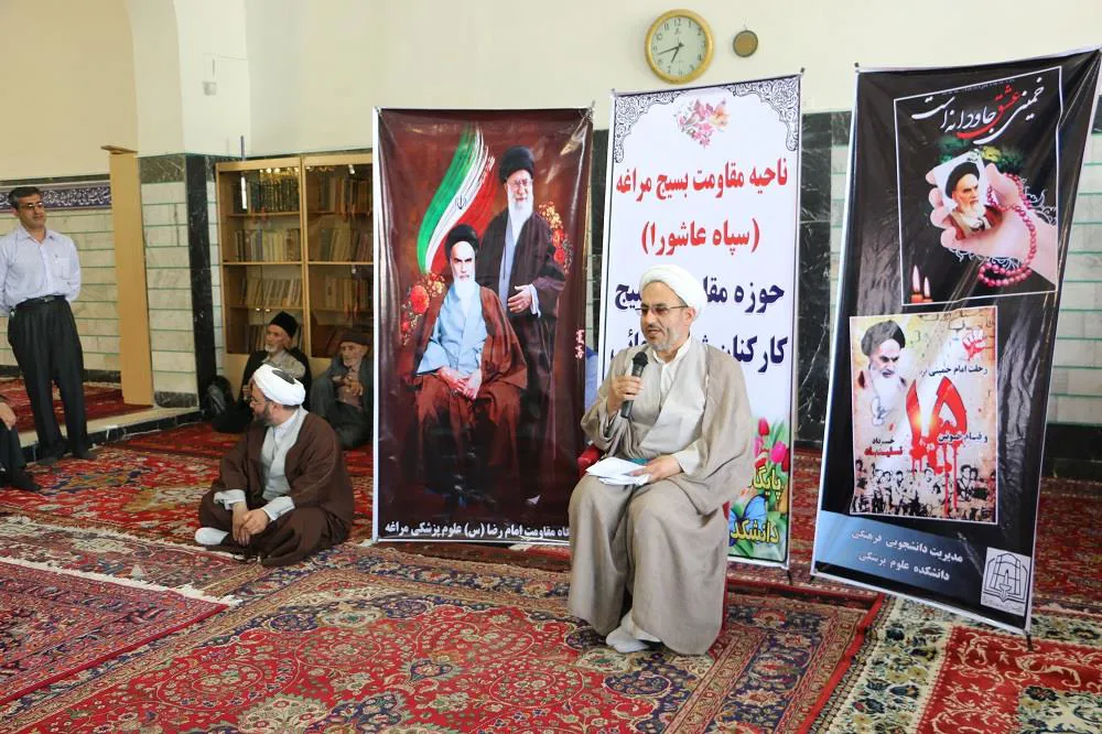مراسم سخنرانی و عزاداری به مناسبت سالگرد ارتحال امام خمینی (ره) برگزار شد