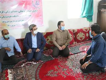 حضور جهادگران بسیجی دانشکده علوم پزشکی مراغه در مناطق کمتر برخوردار شهرستان مراغه