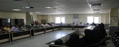 نشست رئیس دانشکده با اعضای هیات علمی