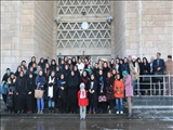 اعزام دانشجویان دختر دانشکده علوم پزشکی مراغه به سفر زیارتی و تفریحی مشهد مقدس 