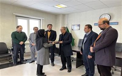 مراسم تودیع و معارفه مدیر مرکز مطالعات و توسعه آموزش پزشکی دانشکدده علوم پزشکی مراغه