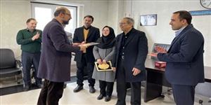 تودیع و معارفه مدیر امور هیات علمی دانشکده علوم پزشکی مراغه